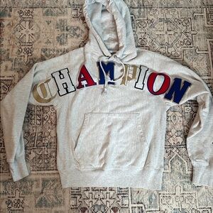 Champion Old English Logo  Hoodie XS